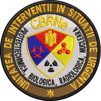 EMBLEMA  UNITATEA DE INTERVENTII IN SITUATII DE URGENTA CBRNe